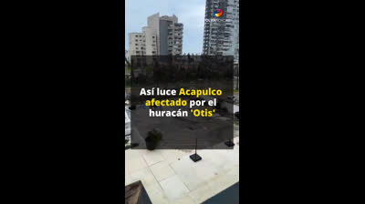 Exclusivos Vídeos del Huracán Otis en Acapulco