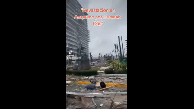 Vídeos Únicos del Huracán Otis en Acapulco