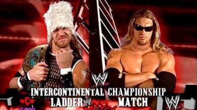 Edge vs Christian - Ladder Match - WWF Intercontinental Championship
