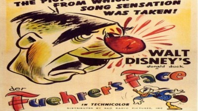 "El pato Donald: El rostro del Führer" (1942-VOSE Subts. en español-Cortometraje)