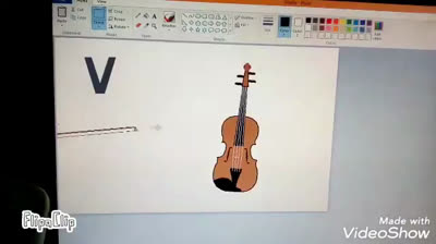 V is for Violin (2018)