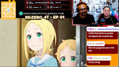 React de Re: Zero T3 EP 16 e T4 EP 1