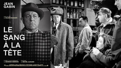 Le sang à la tête {Blood to the Head} Jean Gabin-Paul Frankeur (Georges Simenon-Gilles Grangier France-1956)