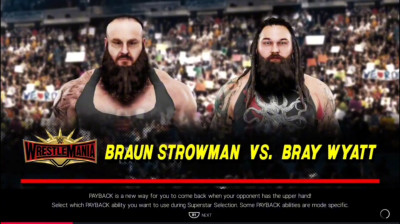 Braun Strowman vs Bray Wyatt (WWE 2K19)