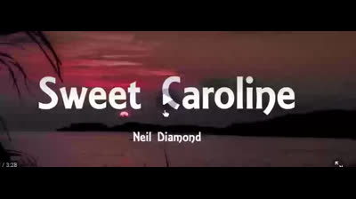 sweat Caroline lyrics