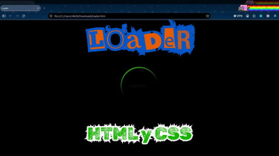 Cómo crear un loading spinner con HTML y CSS - Web development